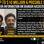 U.S. Treasury Sanctions Iranian Firms and Individuals Tied to Cyber Attacks