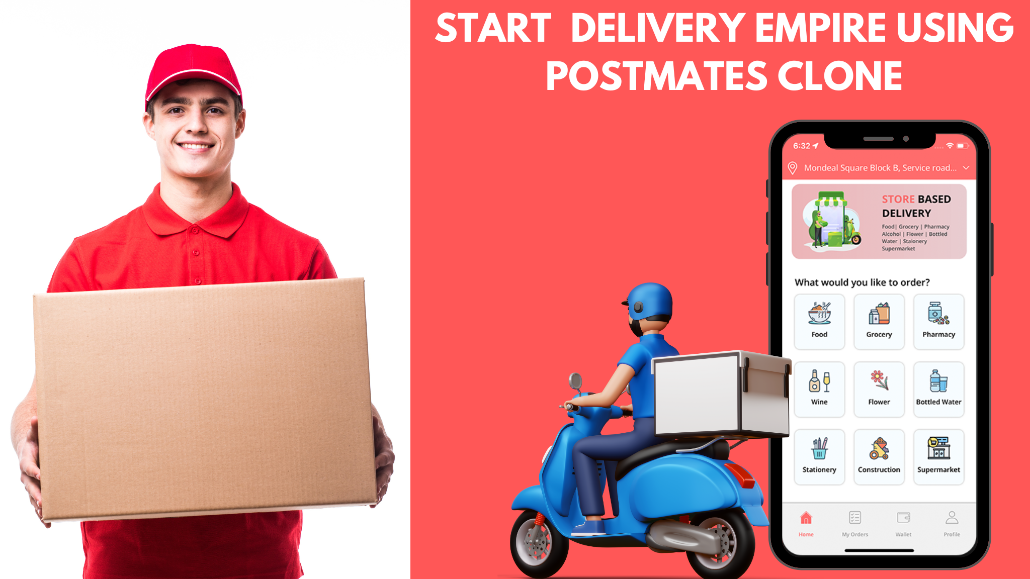 postmates clone