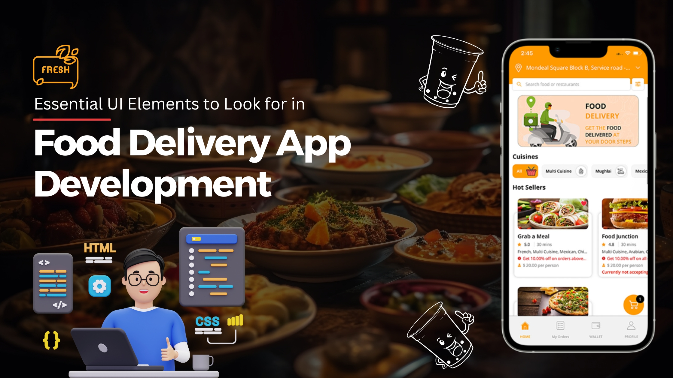 food delivery app development